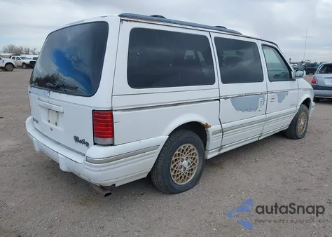 1995 Chrysler Town & Country из США, поврежденный, VIN 1C4GK54L4SX578073